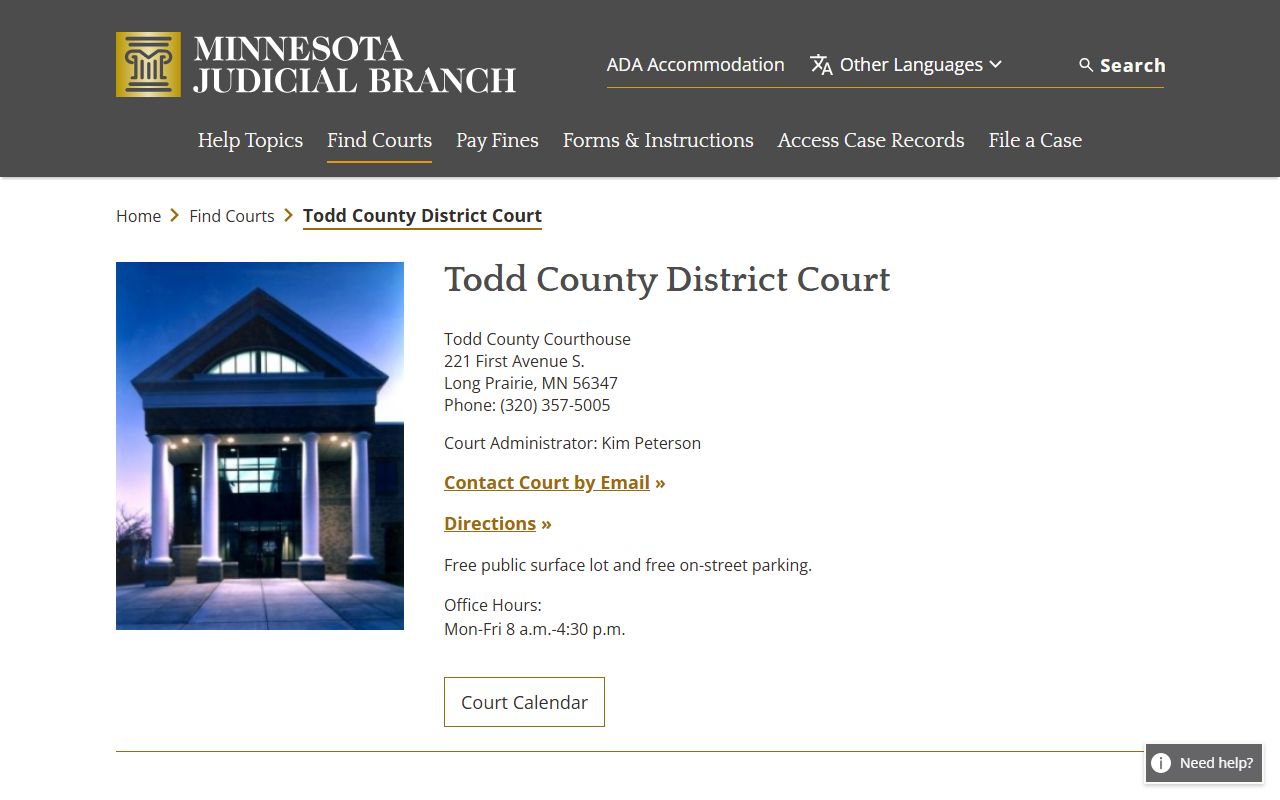 Todd County Sheriff's Office
