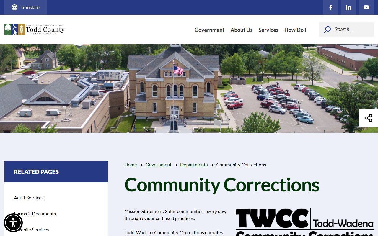 Todd-Wadena Community Corrections